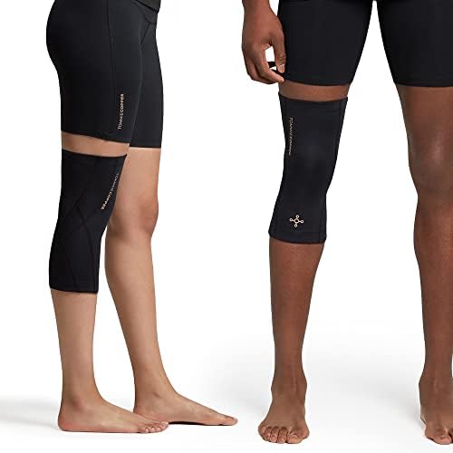 Tommie Copper Performance Compression Knee Sleeve l Knee Brace for Joint Support l Men and Women