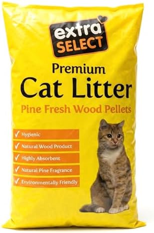 Extra Select Premium Wood Based Cat Litter, 15 L