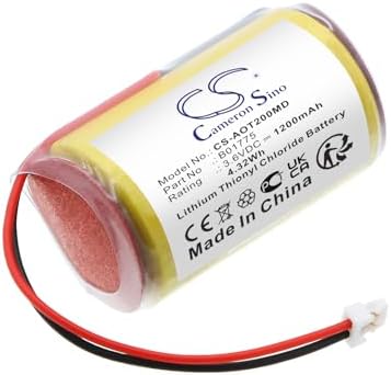 Cameron Sino Battery for AeroScout 24, 242, 243, T2EB, T2S Sensor Tag, T5, T5B, T5C, T5mv, TAC-232, TAC-232, TAC-233, TAC-233, TAC241, TAG-2300-C