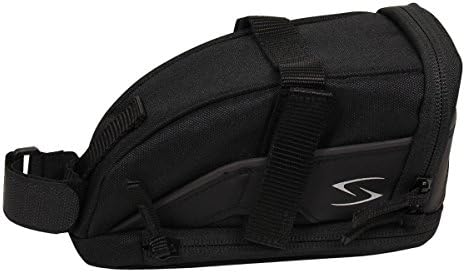 Serfas Medium Stealth Bicycle Saddle Bag - LT-4 (Black)