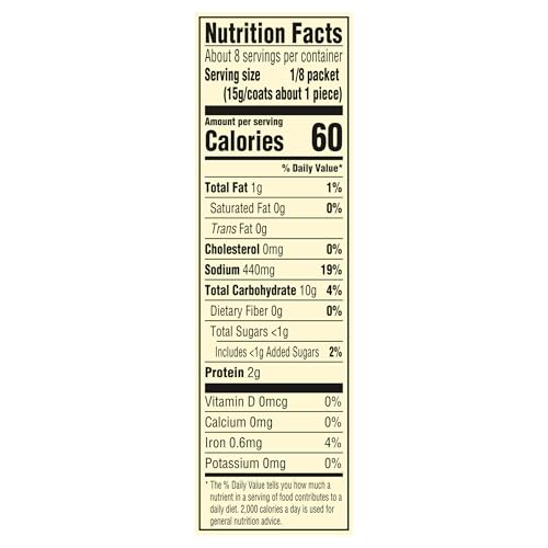 Oven Fry Seasoned Coating Mix, Extra Crispy Chicken, 4.2-Ounce Boxes (Pack of 10)