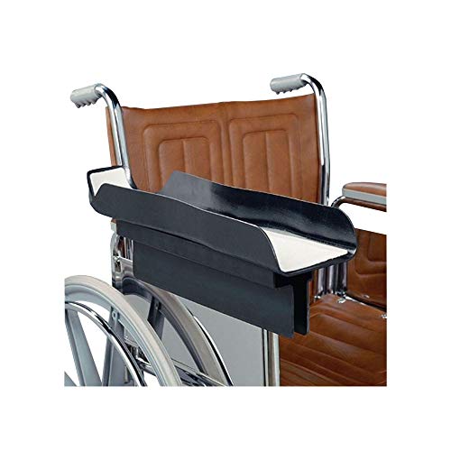 Sammons Preston Universal Wheelchair Arm Tray, Ergonomic Tray, Elderly, Handicapped, & Disabled, Upper Extremity Support, Reduces Lateral Leaning