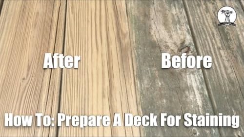 Restore-A-Deck Wood & Deck Cleaner – Cleans Gray, Dirty & Weathered Exterior Surfaces Before Staining – Deck Restoration Cleaner for Wood Decks