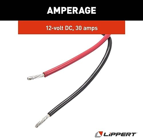 Lippert 12-Volt DC Replacement 18:1 Tuson Through-Frame Slide-Out Motor Assembly without Actuator, 30 Amps, 9,000 RPM - 125802