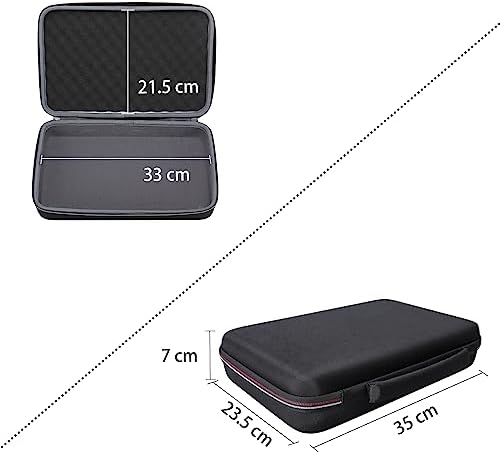 XANAD Case for Akai Professional MPK Mini MK3/MKII/MPK Mini Play Controller | Hard Storage Protective MIDI Keyboard Controller Bag