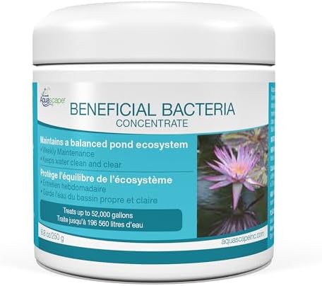 Aquascape Dry Beneficial Bacteria for Pond and Water Features, 8.8 Ounce (Pack of 1), 98948 , white