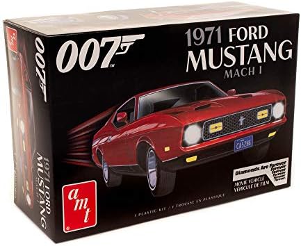 AMT James Bond 1971 Ford Mustang Mach I 1:25 Scale Model Kit (AMT1187M)