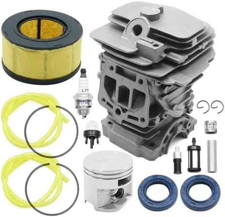 Anxingo 44mm Cylinder Piston Kit, Replacement for Stihl MS251 MS 251 Chainsaw 1143-020-1207 11430201207