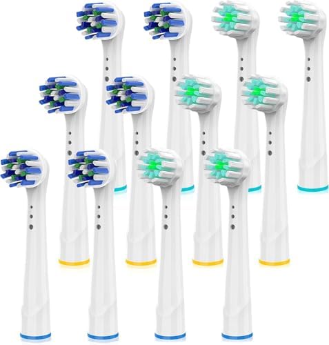 Replacement Toothbrush Heads for Oral B Braun, 8 Pack Professional Electric Toothbrush Heads