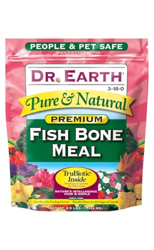 Dr Earth 722 2. 5 Lb Fish Bone Meal 3-18-0
