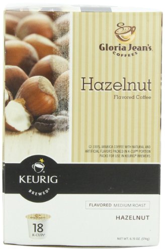 Gloria Jean's Coffees Butter Toffee, Single-Serve Keurig K-Cup Pods, Flavored Medium Roast Coffee, 24 Count (Pack of 1)