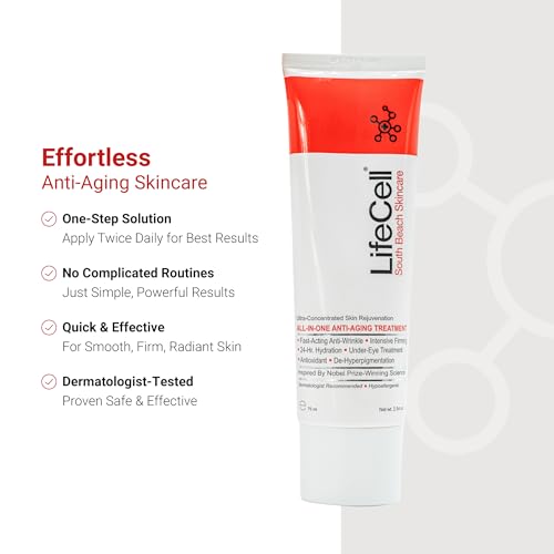 LifeCell Anti-Aging Cream for Wrinkles, Fine Lines & Dark Circles, 2.54oz | LifeCell Anti-Aging Cream for Wrinkles, Fine Lines & Dark Circles, 2.54oz
