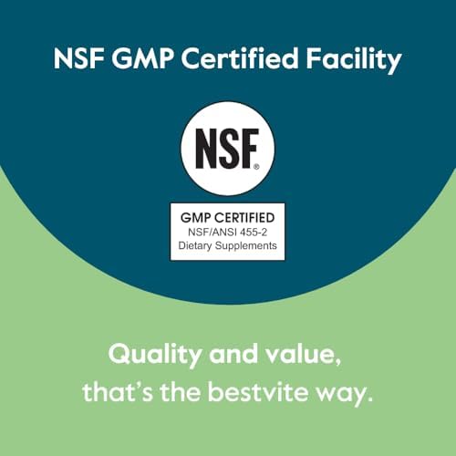 BESTVITE Filler-Free Niacinamide 500mg (240 Veg Caps) - Flush Free VIT B-3 | No Stearates - Vegan - Non GMO - Gluten Free - Non-Flushing Vitamin B3