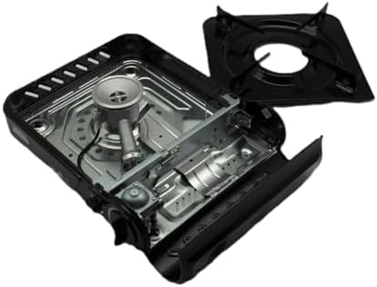 Maxsun Portable Gas Stove MS3800 (Black), 9,560BTU High Power, Camp Stove, Outdoor/Indoor, with Carrying Case