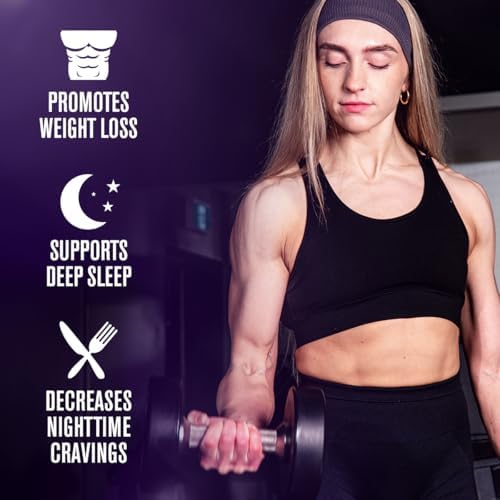 Jacked Factory Lean PM Night Time Fat Burner, Sleep Aid Supplement