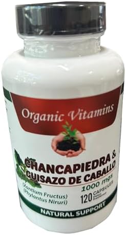 Guisazo de Caballo and Chancapiedra by Life Naturals 120 caps chanca Piedra Pure