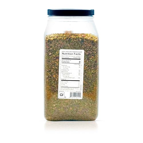 Spiceology Greek Freak Mediterranean Seasoning, 16 oz | Greek Herbs & Spices, For Chicken, Potatoes, Salad, Gyros, Pasta & Pizza