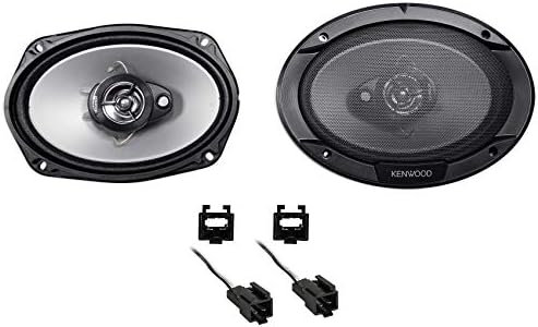 Kenwood 6x9" Rear Factory Speaker Replacement Kit For 1995-2000 Dodge Avenger