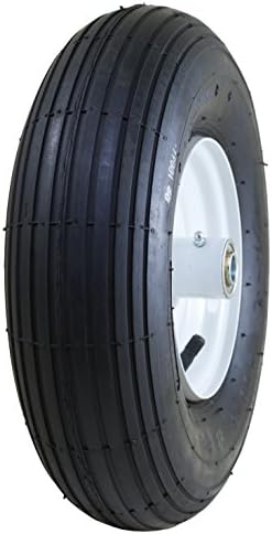 Marathon 4.00-6" Pneumatic (Air Filled) Tire on Wheel, 3" Hub, 5/8" Bearings