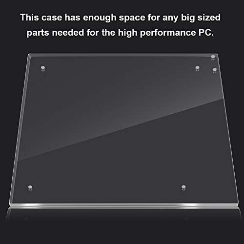 PC Open Frame Test Bench ITX Motherboard Transparent Acrylic Overlock Computer Case DIY Mod Base Stand - ITX Motherboard Test Bench Open Air Frame