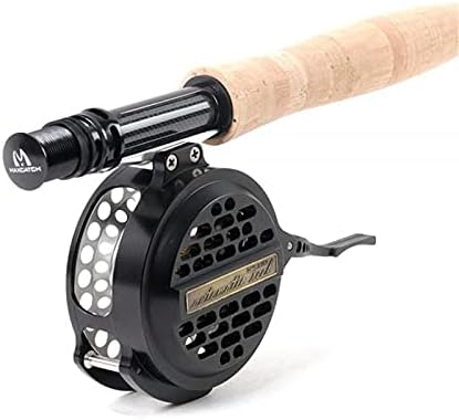 Maxcatch Semi-Automatic Fly Fishing Reel, CNC Machine Cut T6061 Aluminum, Lightweight Design