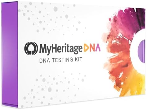 MyHeritage DNA Test Kit for Ancestry & Ethnicity - At-Home Genetic Testing Kit with 2, 114 Geographic Regions