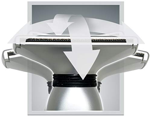 MANGROOMER - PLATINUM PRO New Back Hair Shaver Complete Attachment Head with Shock Absorber Neck and 1.8 Inch Blade Design!