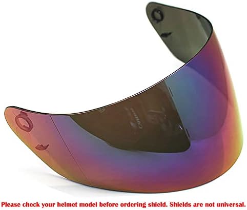 1Storm Motorcycle Dual Visor Full Face Helmet Shield for Helmet Model: HG335 only