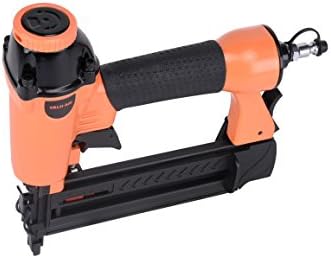 F50Q 18 Gauge Pneumatic Brad Nailer 3/8” to 2” for Cabinet, Trim, Baseboard, Chair Rail, and Finish Work (Needs An Air Compressor)