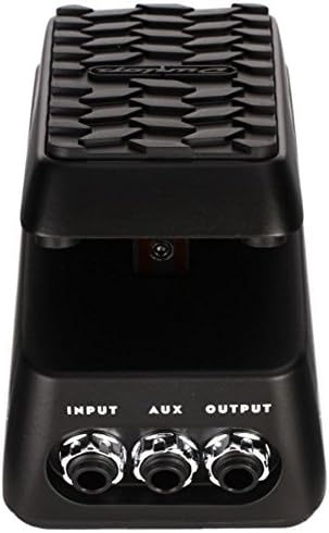 Jim Dunlop DVP4 Volume (X) Mini Pedal for Electric Guitars Bundle with 2-Pack of Pedal Patch Cables