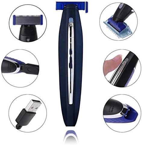 Shaver Charger for Solo Men's Rechargeable Full Body Hair Trimmer Replacement Electric Shaver Charging Cable 5V USB Charger with Cleaning Brush(1 Packs)