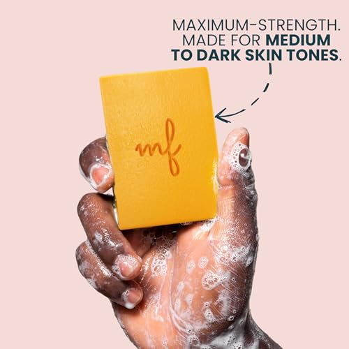 Pure Kojic Acid Soap Bar for Hyperpigmentation and Dark Spots - Dark Spot Remover for Face and Body - For Women with Medium to Dark Skin - Original