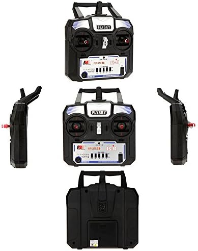 Flysky FS-i4 AFHDS 2A 2.4GHz 4CH Radio System Transmitter for RC Helicopter Glider with FS-A6 Receiver