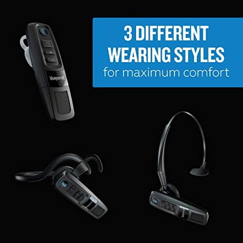 BlueParrott C300-XT MS Noise Cancelling Bluetooth Headset–Hands-Free Wireless Headset Programmed with Access to Microsoft Teams Walkie Talkie