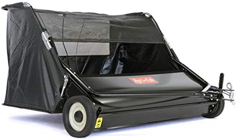 Agri-Fab 45-0546 52" Tow-Behind Lawn Sweeper, 26 cu. ft Hopper Bag Capacity, Leaf & Grass Catcher