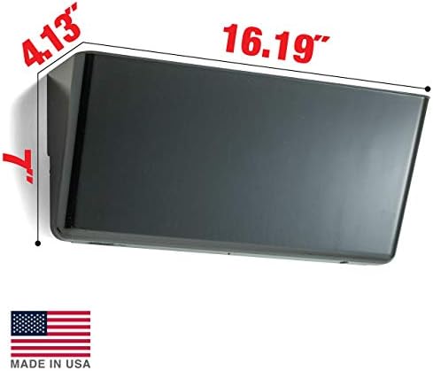 Officemate Wall File, Legal Size, Black (21442)