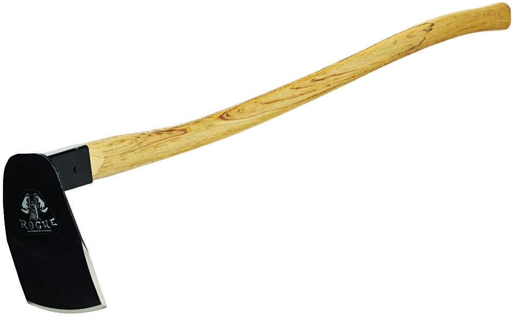 ROGUE Hoe Field Hoe with 5-1/2" Head, 40" Hickory Handle