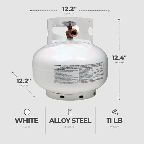 Manchester Tank & Equip 10393.1 11lb Propane Tank