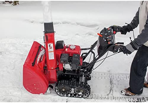 Honda HSS724 23.8-Inch Two Stage Snow Blower (HSS724AAWD) | Electric Start, Pneumatic Sure-Grip Tires, Clears Up to 1500 Pounds per Minute