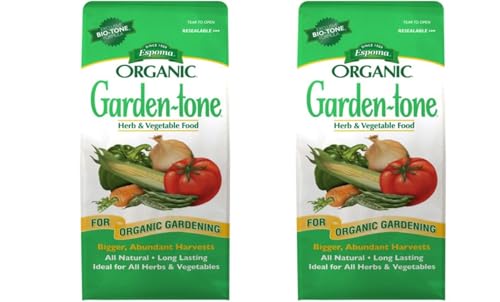 Espoma Organic Garden-Tone 3-4-4 Organic Fertilizer for Cool & Warm Season Vegetables and Herbs. Grow an Abundant Harvest of Nutritious and