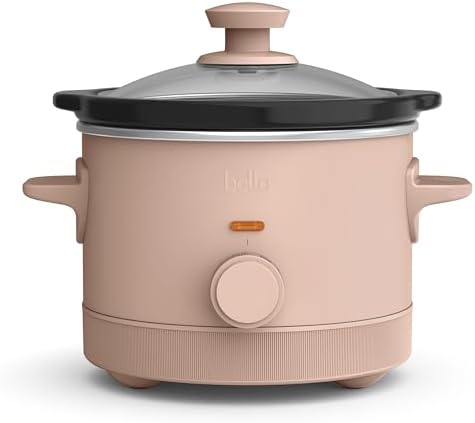 bella 1.5qt Manual Slow Cooker with 3 Heat Settings, Blossom