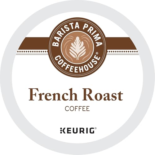Barista Prima Coffeehouse 6611 French Roast K-Cups Coffee Pack, 24/box