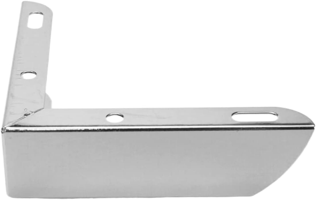 Bitray Metal Sofa Leg 2 Inch Height L Shape Furniture Leg Gold Sofa Legs Table Cabinet Cupboard Couch Leg Furniture Feet Replacement - 4pcs