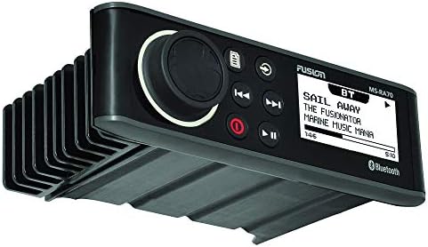 Fusion MS-RA70 Marine Radio System with MS-RA70DC Din Cage