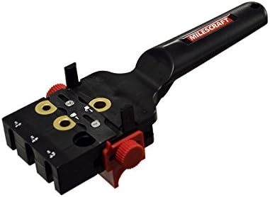 Milescraft 1309 DowelJigKit - Complete Doweling Kit with Dowel Pins and Bits