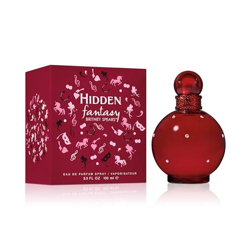 Britney Spears™ Hidden Fantasy, Eau De Parfum EDP Spray for Women, 3.3 Fl Oz / 100mL
