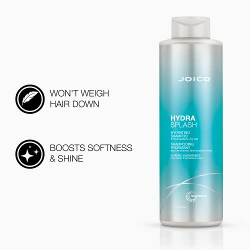 Joico HydraSplash Hydrating Shampoo & Conditioner Set, Preserve Natural Moisture, for Fine / Medium / Dry Hair