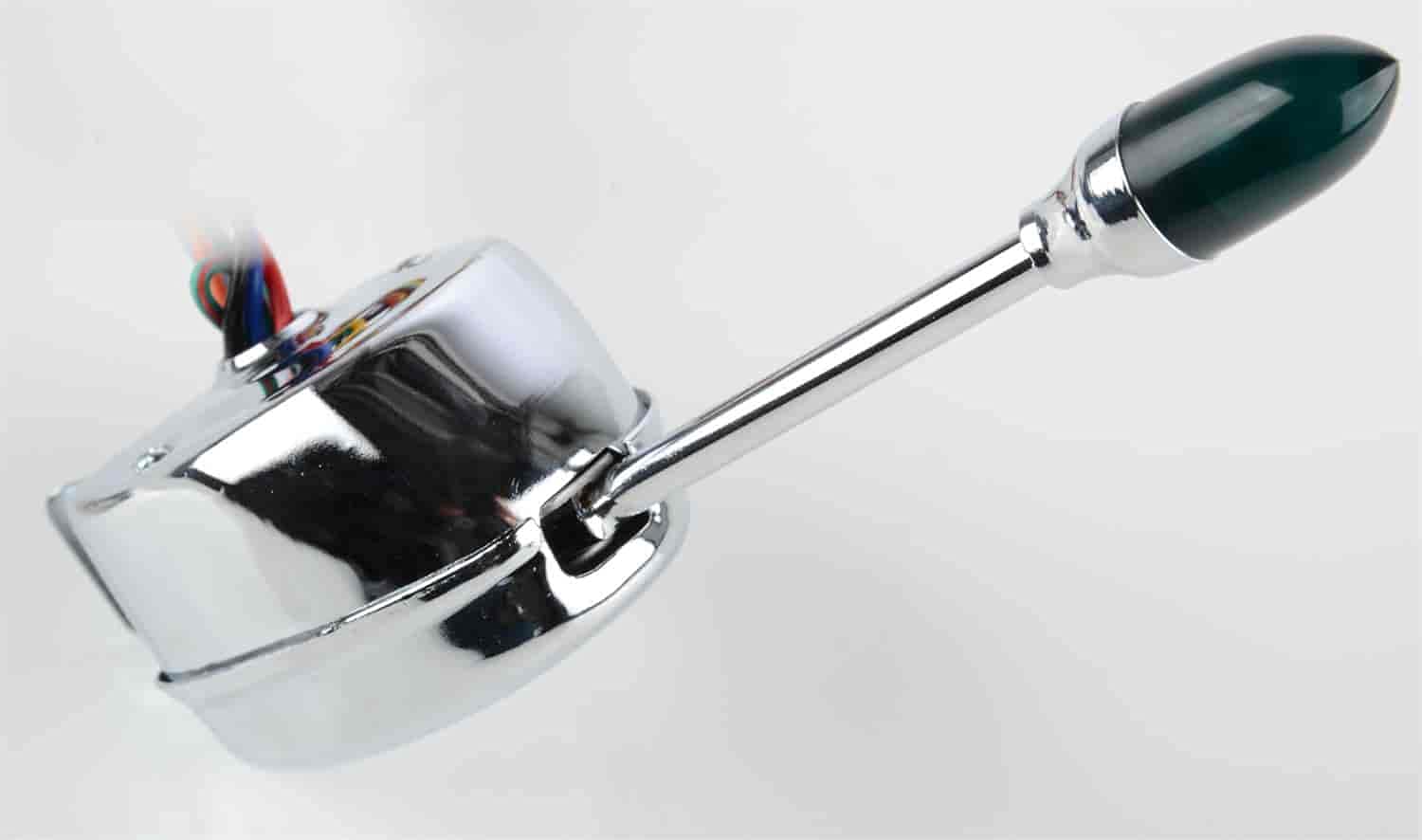 Turn Signal Switch Chrome Plated Steel | Turn Signal Switch Chrome Plated Steel for vehicles that don't already have a factory style switch on the