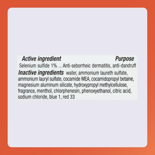Rugby Selenium Sulfide Anti-Dandruff Shampoo - Blue Formula for Normal Hair - 7 Oz (1-Pack)