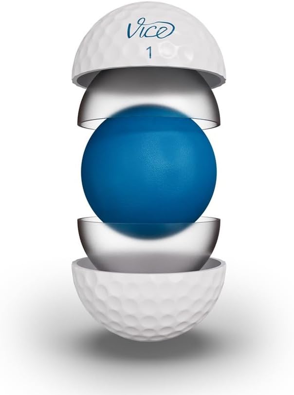 VICE Golf Tour White Golf Balls